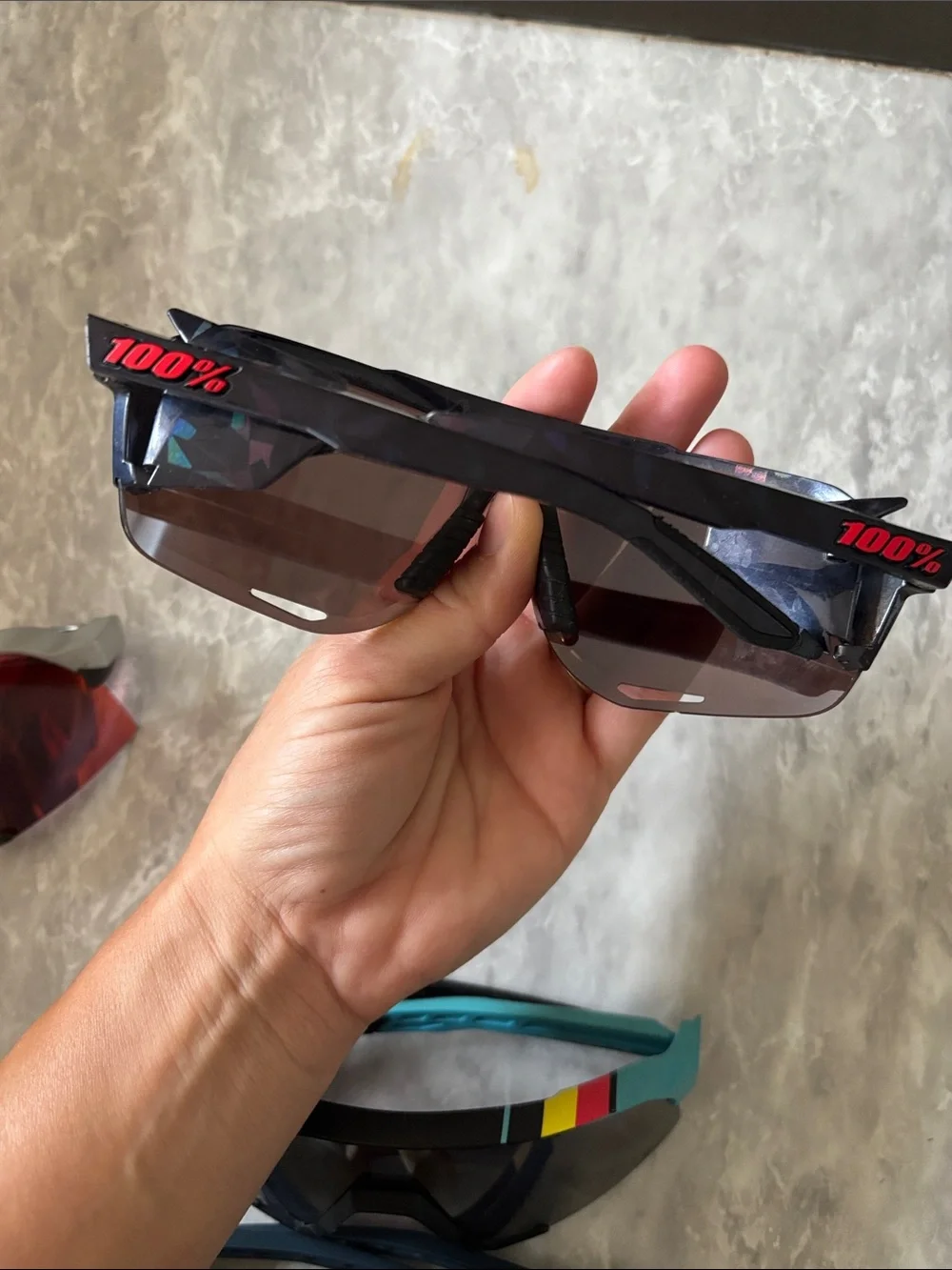 100% ride Performance Men's Sport Sunglasses - 5 for 250$